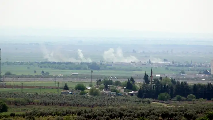 Suriye sınırında sessiz bekleyiş