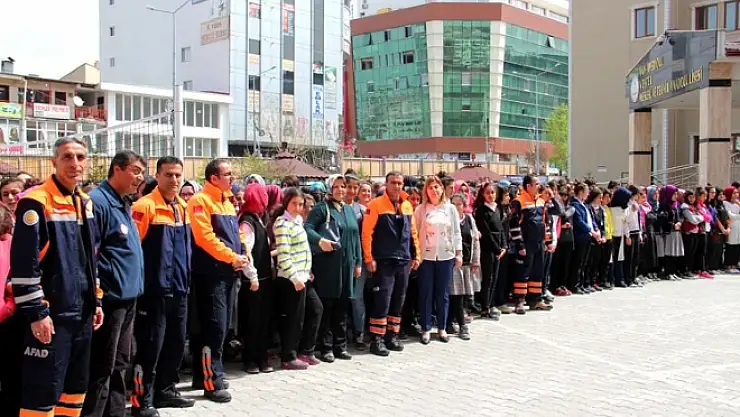 AFADın Afete Hazır Okul Projesi Devam Ediyor