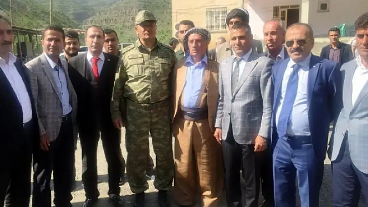 Van'dan Tahir Adıyamana Geçmiş Olsun Ziyareti