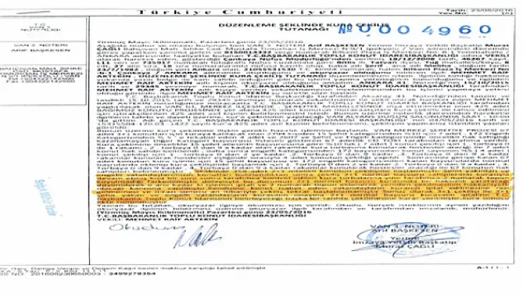 Vanda Toki Kura Çekimi 31 Mayısta Yapılacak