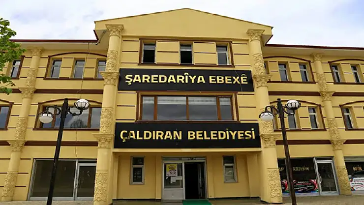 Çaldıran Belediyesine polis baskını