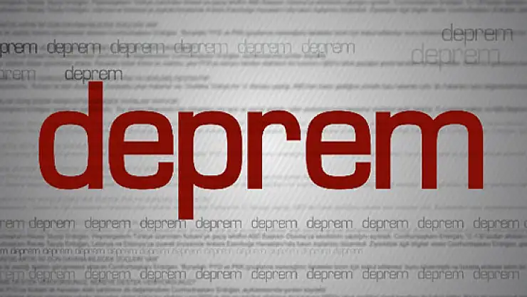 Marmara Denizi'nde 2 deprem