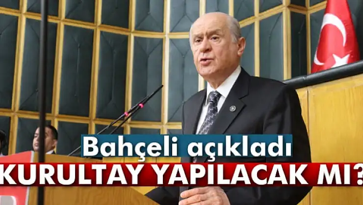 10 Temmuzda kurultay yapılacak mı?