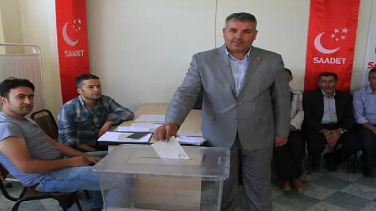 Saadet Partisi Muradiye ilçe kongresi yapıldı