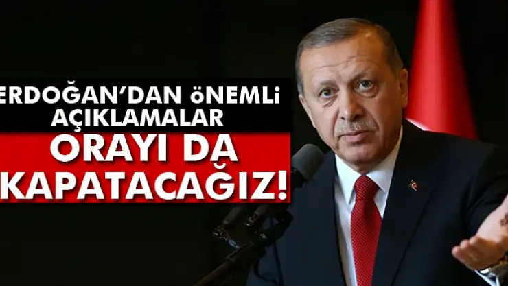 Erdoğan: 'Telekomünikasyon İletişim Başkanlığını kapatacağız'