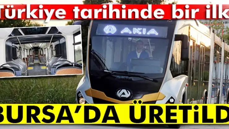 Bursada artık metrobüs de üretiliyor