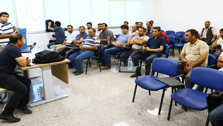 İlaçlama ekiplerine eğitim verildi