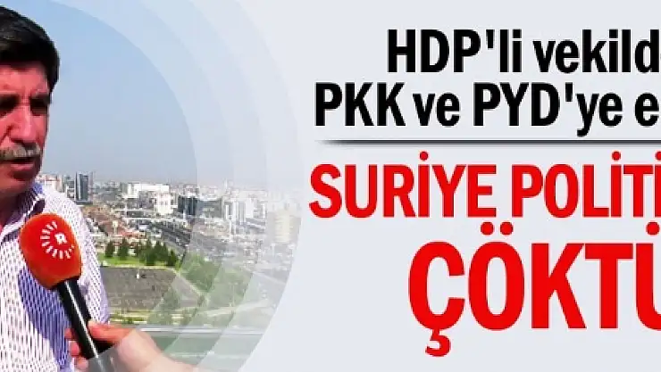PKK’nın Suriye ve Ortadoğu politikası çöktü 