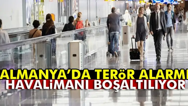 Frankfurt Havalimanı boşaltılıyor