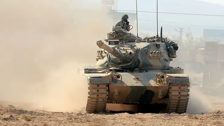 Türk tankları, Suriye'nin Çobanbey ilçesine girdi