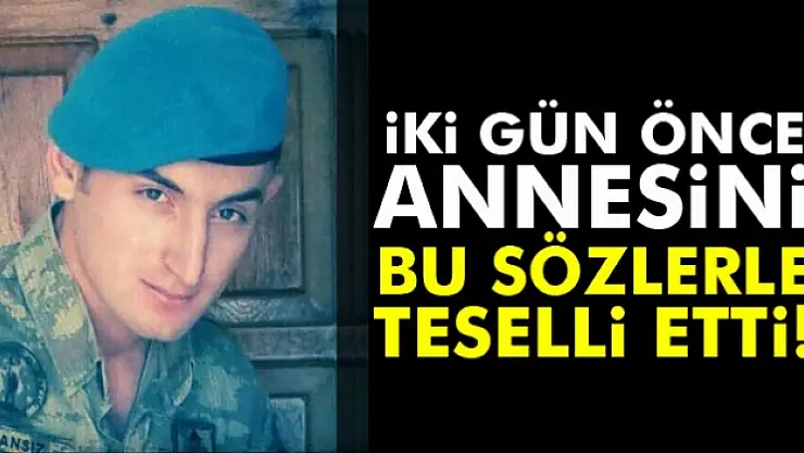 Sakaryaya şehit ateşi düştü