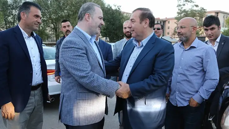 Başkan Kadıoğlundan Tuşba Belediyesine ziyaret