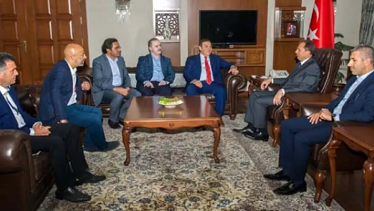 Başkan Kadıoğlundan Vali Taşyapana ziyaret