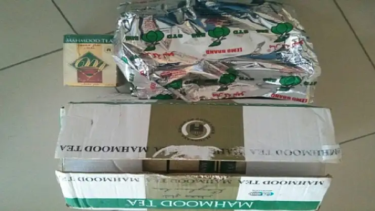 Vanda kaçak çay operasyonu