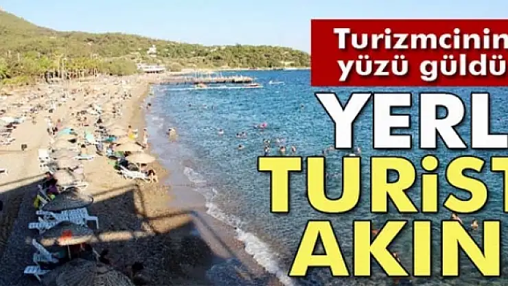 Bodruma yerli turist akını