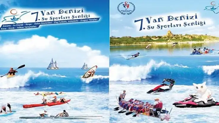 VAN DENİZİ SU SPORLARI ŞENLİĞİ BAŞLIYOR