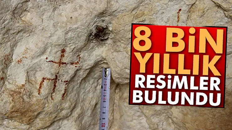 Mersinde 8 bin yıllık kaya resimleri bulundu