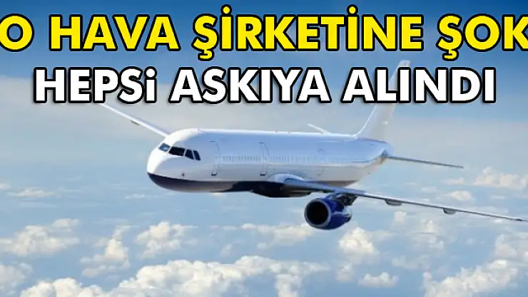 Tarkim Havacılıkın lisansları askıya alındı