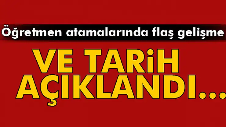 Öğretmen atamaları için tercihler alınacak