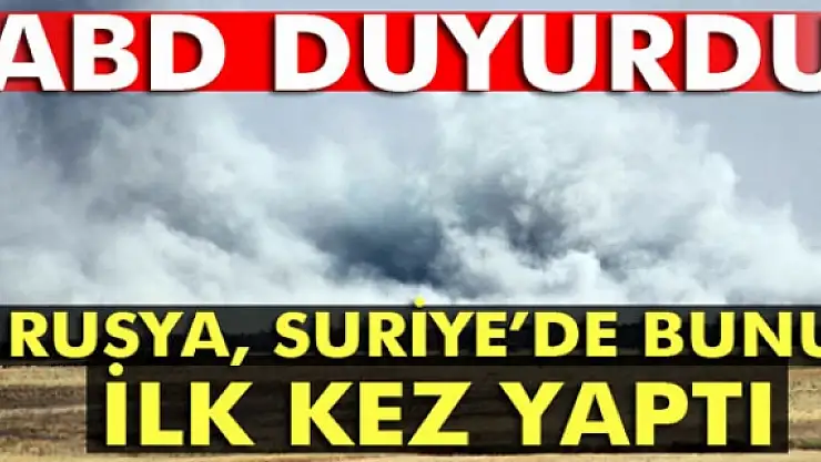 ABD: 'Rusya, Suriyeye ilk kez gelişmiş füze savunma sistemi kurdu'