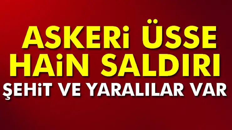 Lice saldırısında 2 asker şehit oldu