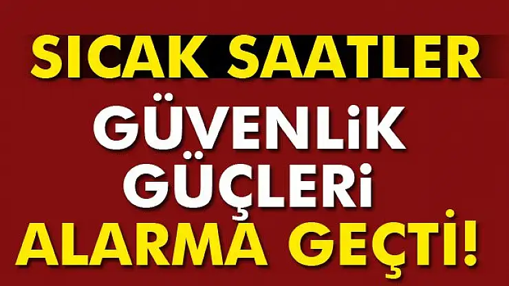 Tunceli'de araç gasp edildi, güvenlik güçleri alarma geçti