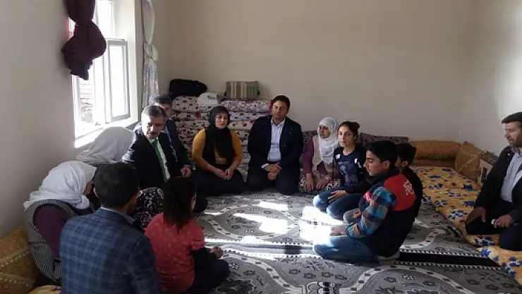 ASP İl Müdürü Koçtan Muştunun ailesine ziyaret