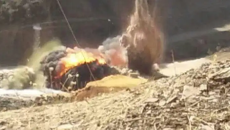 Kato Dağı'ndaki tuzak böyle imha edildi