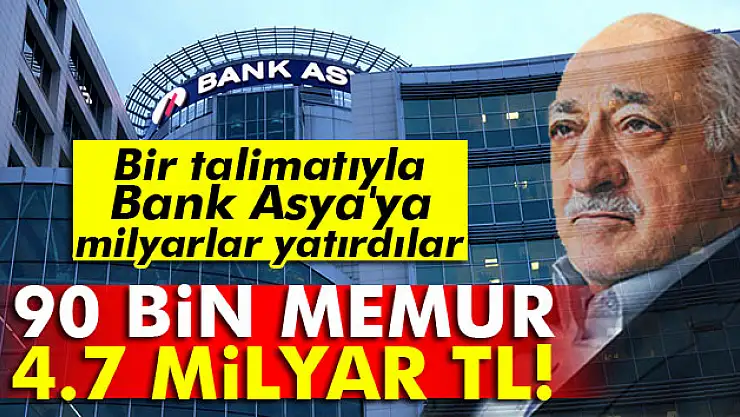 90 bin memur 4.7 milyar TL!