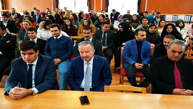 Erciş'te sınıf öğretmenlerine yönelik eğitim semineri