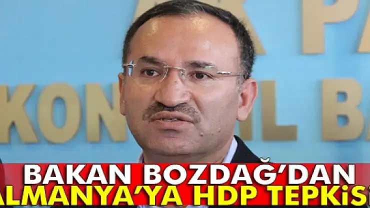 Adalet Bakanı Bozdağ: Türkiyenin iç işlerine karışamazsınız