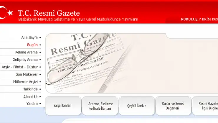 Atama kararları Resmi Gazetede yayımlandı
