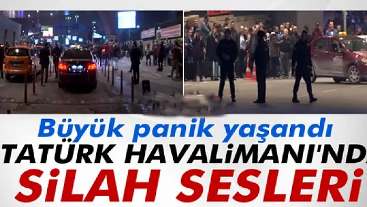 Atatürk Havalimanı'nda hareketli dakikalar