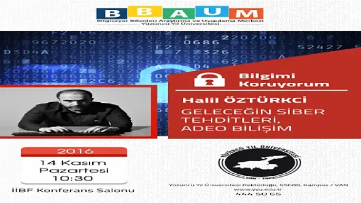 YYÜ BBAUM'dan 'Bilgimi Koruyorum' etkinliği