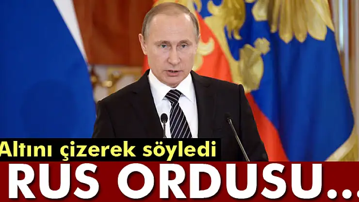 Putin: Rus ordusu kimseyi tehdit etmiyor