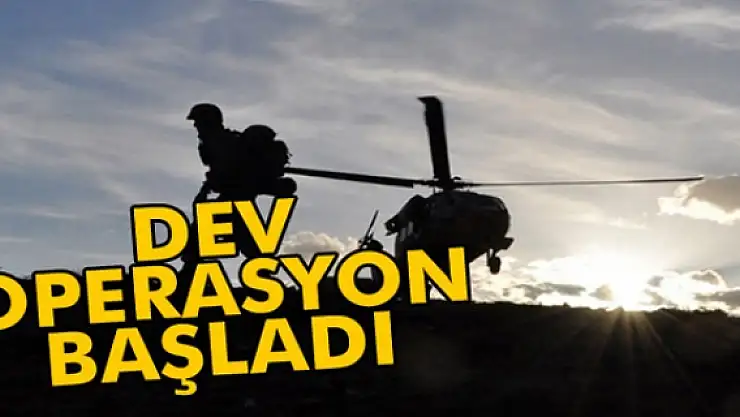 Şeytan üçgeninde hava destekli operasyon başladı