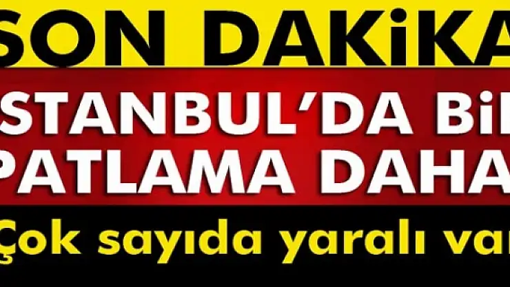 Sultanbeyli'de patlama!