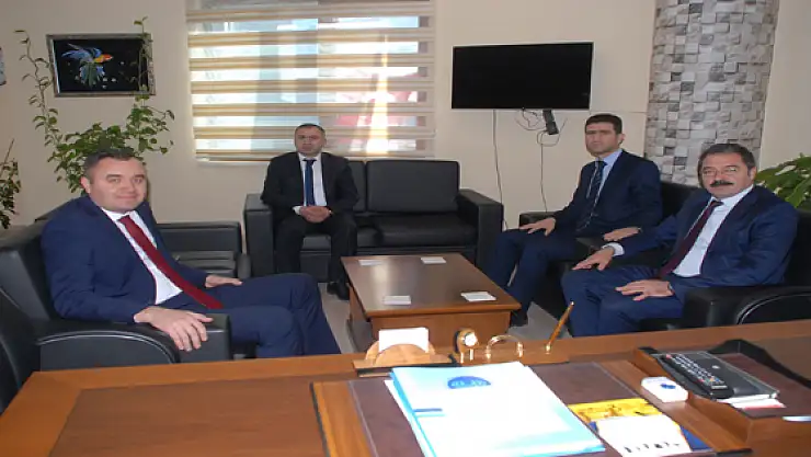 Tuşba Kaymakamı Sarı'dan veda ziyareti