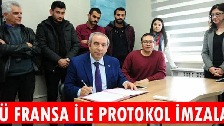 YYÜ ile Fransa Rouen Üniversitesi arasında işbirliği protokolü
