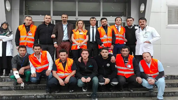 Özel Lokman Hekim Hayat Hastanesi tatbikat