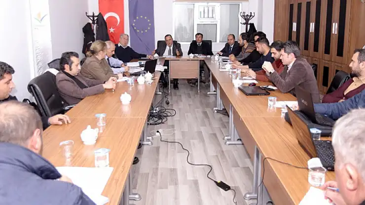 Erciş'te 'İçme Suyu Temin Projesi' toplantısı