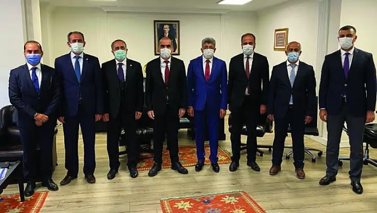 VAN HEYETİNDEN TOKİ BAŞKANLIĞINA ZİYARET