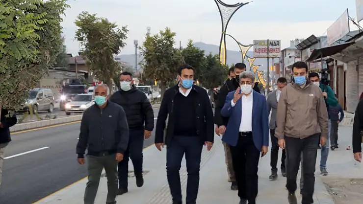 HACIBEKİR CADDESİ'NİN İLK ETABI TAMAMLANDI