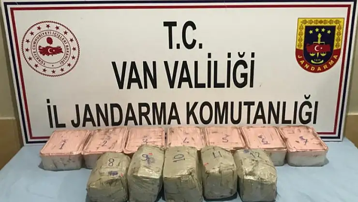 Van'da metamfetamin ele geçirildi