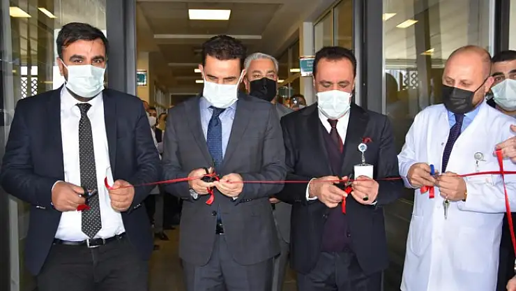 Koronayı yenen iş adamından hastaneye dinlenme salonu