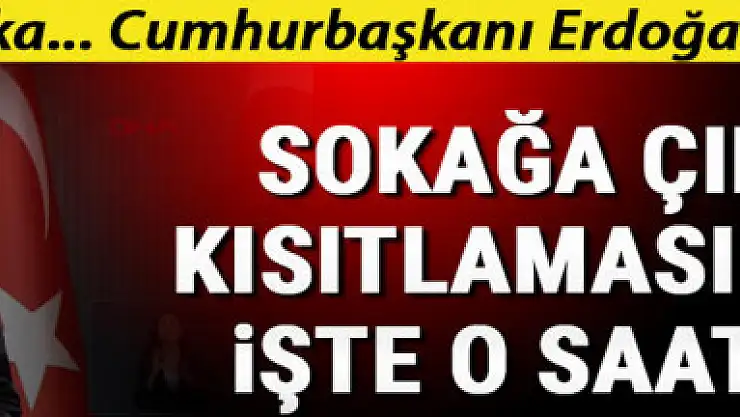 Erdoğan'dan Kabine Toplantısı sonrası önemli açıklamalar
