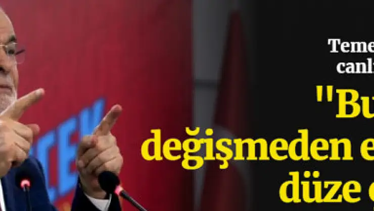 Temel Karamollaoğlu canlı yayında uyardı: İsraf yanlış yatırımdır
