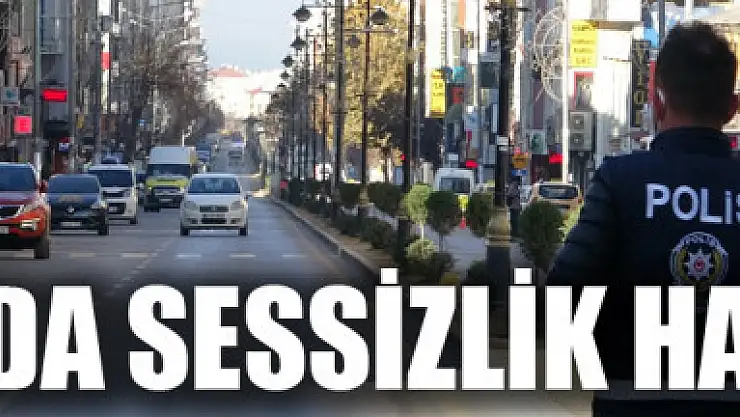 Kısıtlamanın ilk gününde Van'da sessizlik hakim oldu