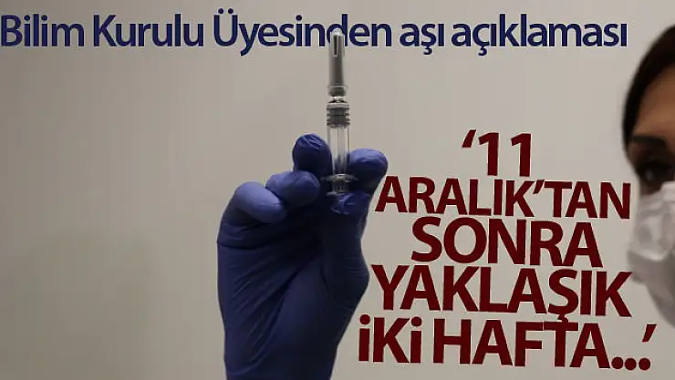 Bilim Kurulu Üyesi Doç. Dr. Kayıpmaz: 'Bizim için aşının menşei değil, etkinliği ve güvenilirliği önemlidir'