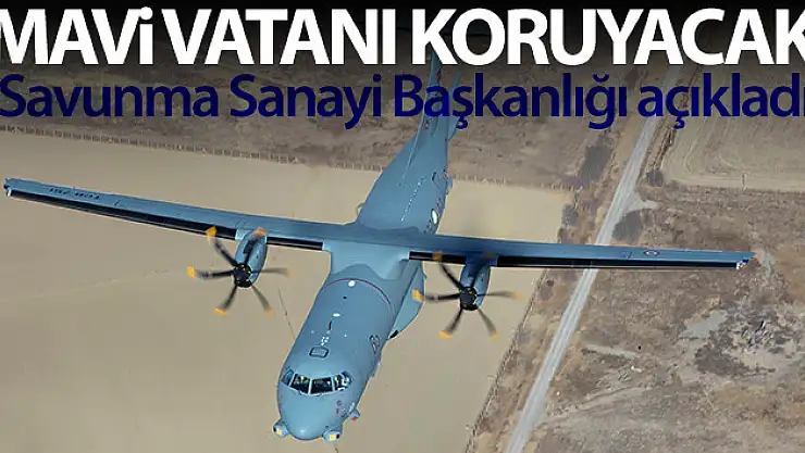 P-72 deniz karakol uçağı mavi vatanı koruyacak